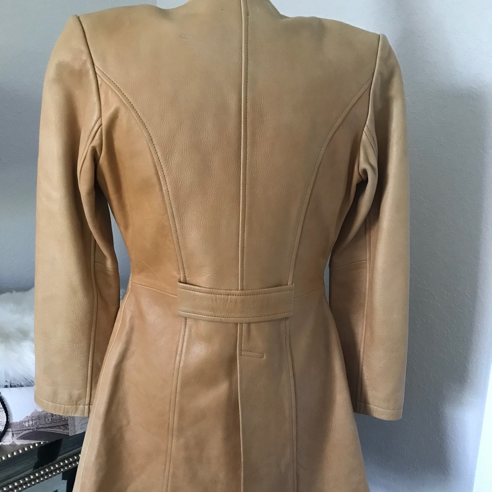 Moda Italiana Vintage 3/4 💯 Leather Jacket - Picture 4 of 8
